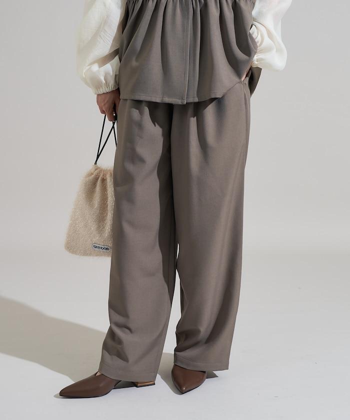 【3件套單品~トリオット系列~】荷葉邊下襬馬甲三件套