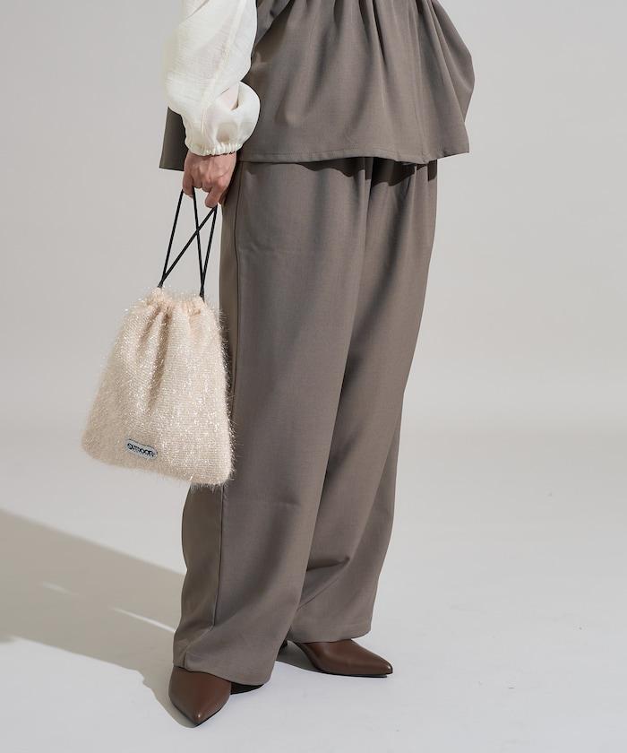 【3件套單品~トリオット系列~】荷葉邊下襬馬甲三件套