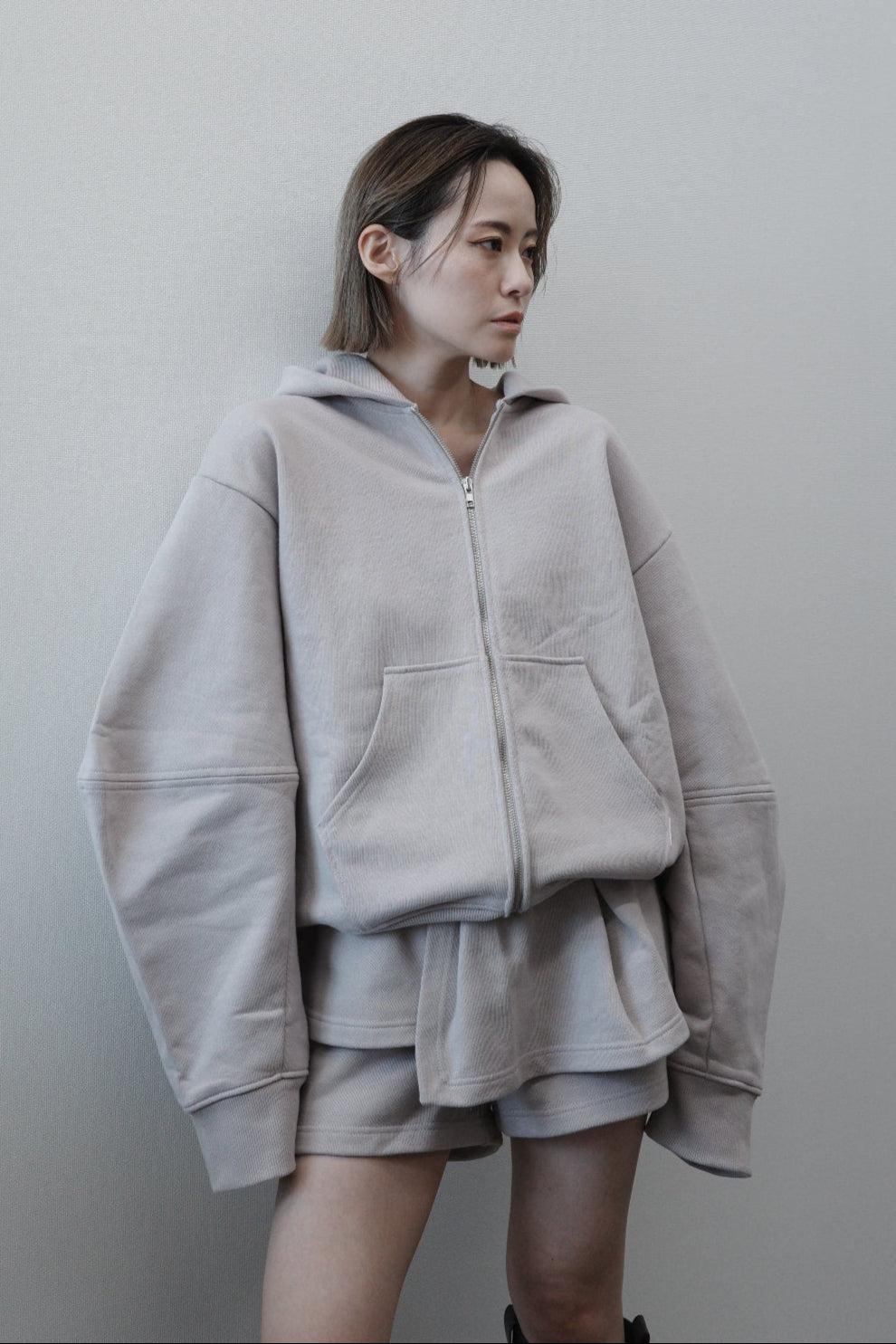 Edge forme 拉鍊連帽衛衣