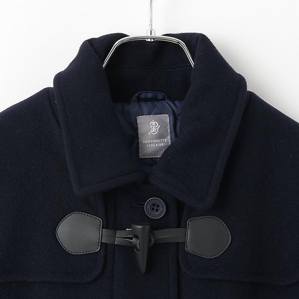 【輕量夾棉內襯】牛角扣大衣