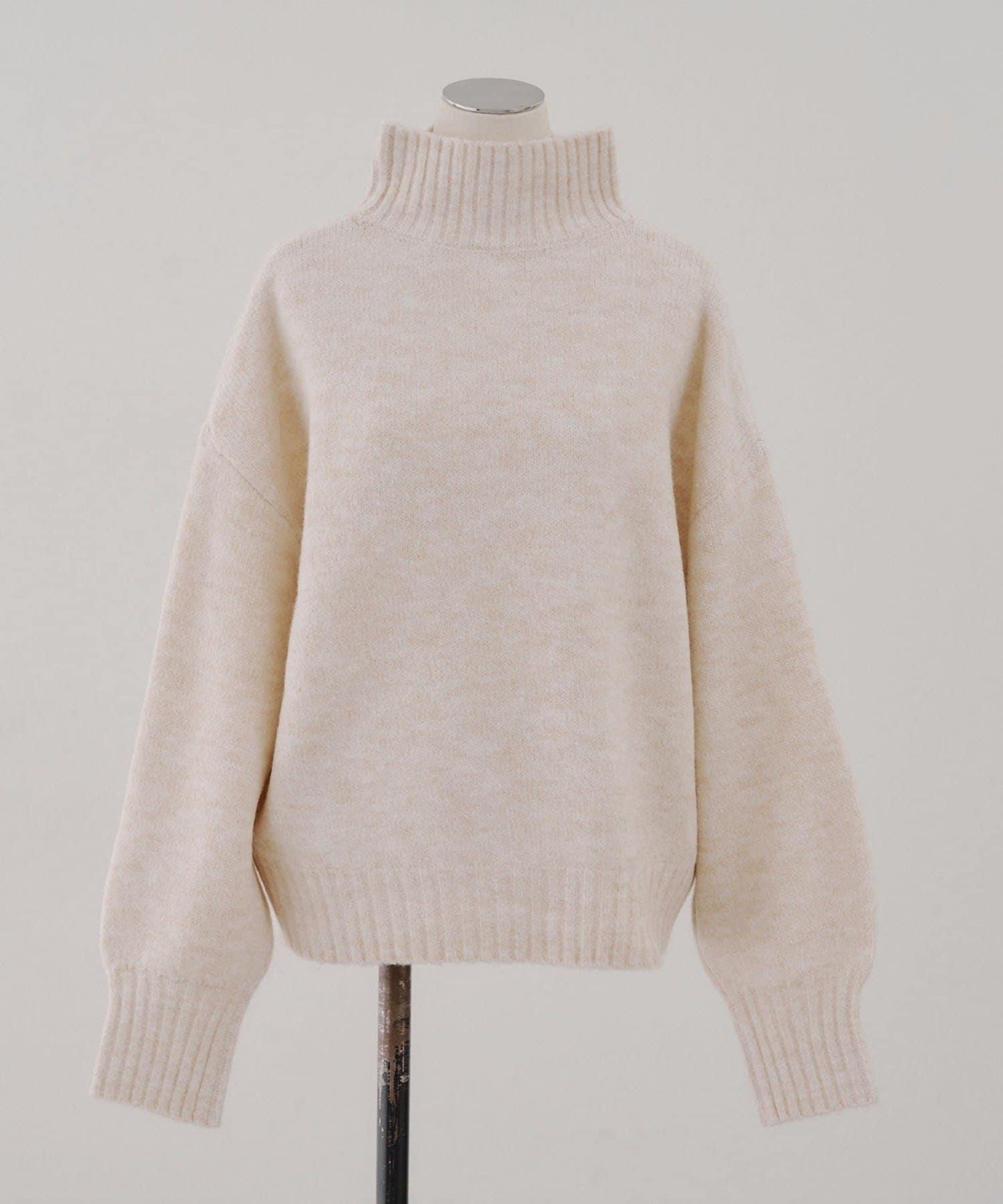 【優先】犛牛毛高領套頭毛衣