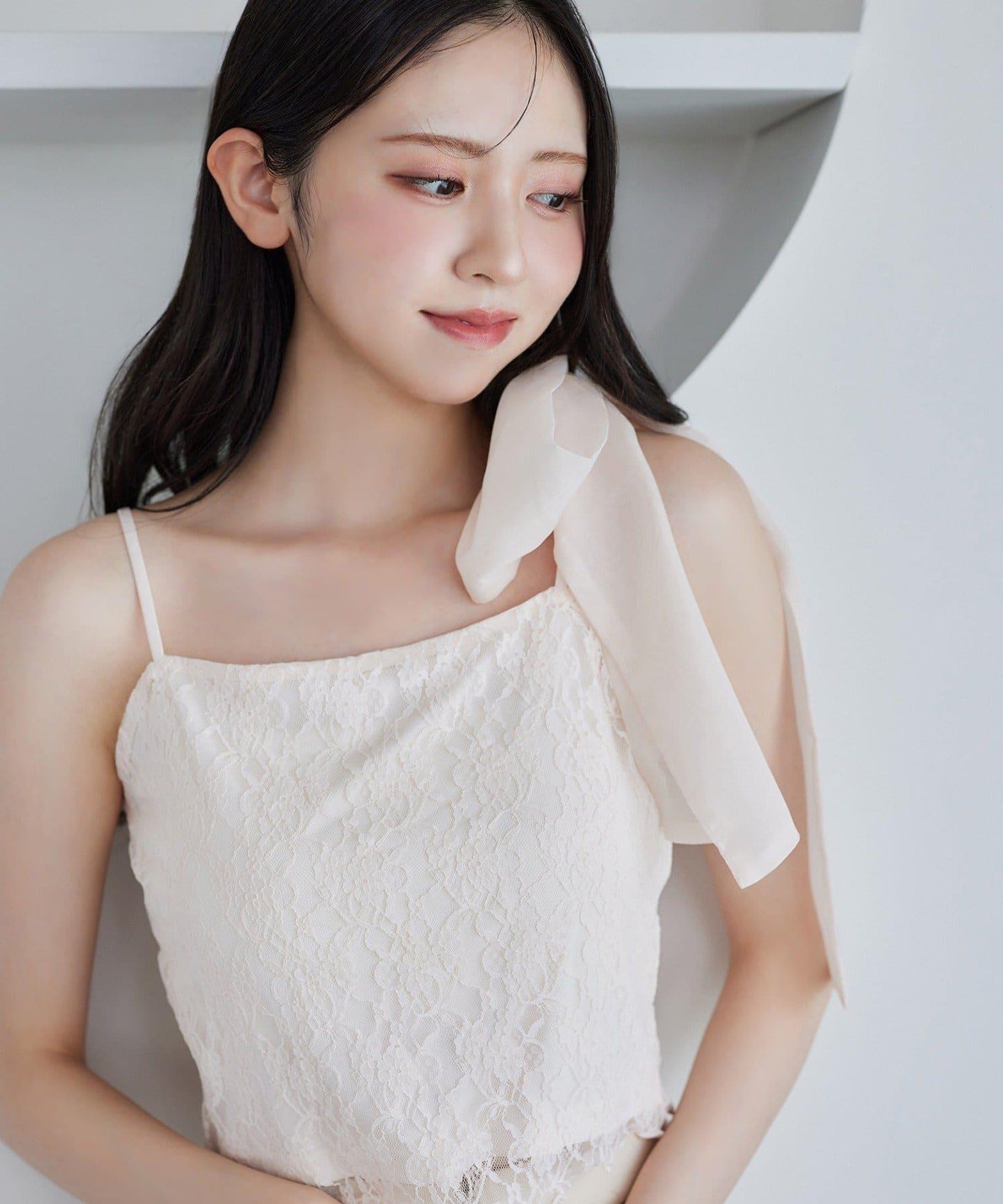 【PremiumOrder】肩帶蝴蝶結內搭