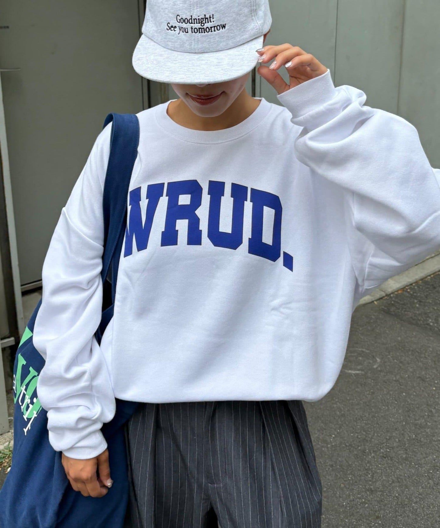 WRUD.寬鬆版型標誌衛衣