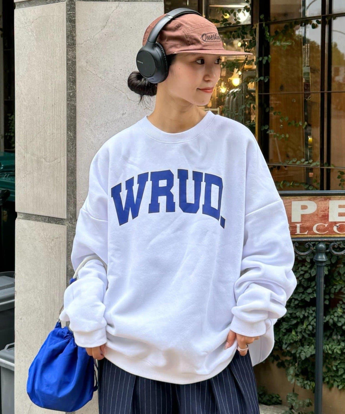 WRUD.寬鬆版型標誌衛衣