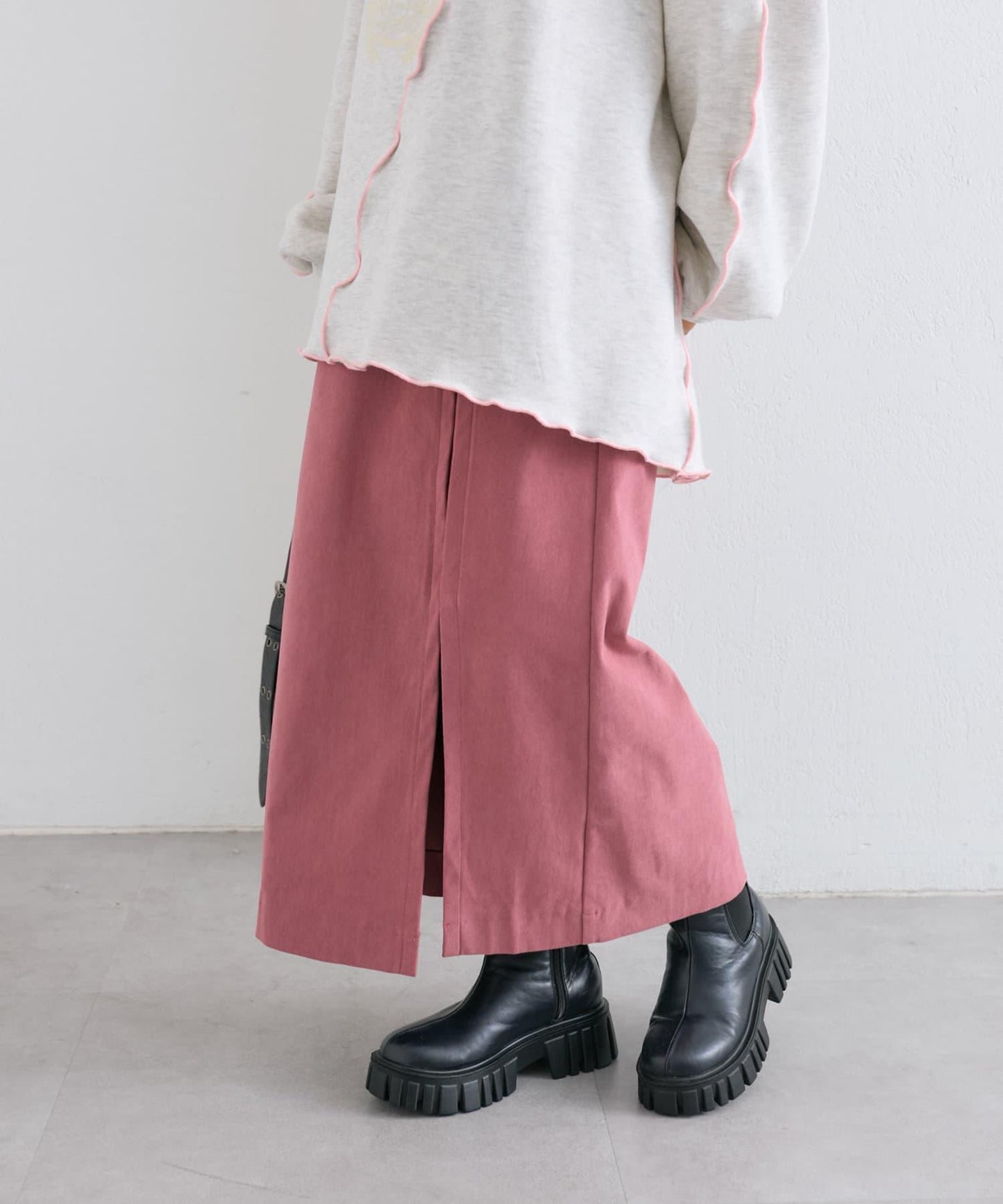【w closet】開叉長裙