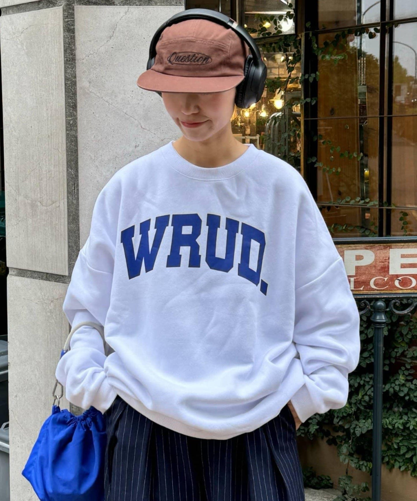 WRUD.寬鬆版型標誌衛衣