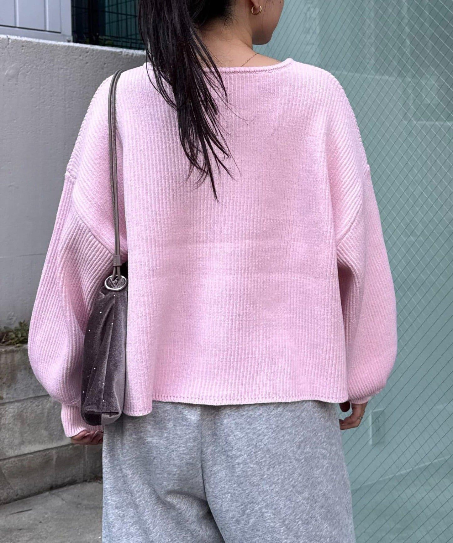 W彈力雙拉鍊針織開衫