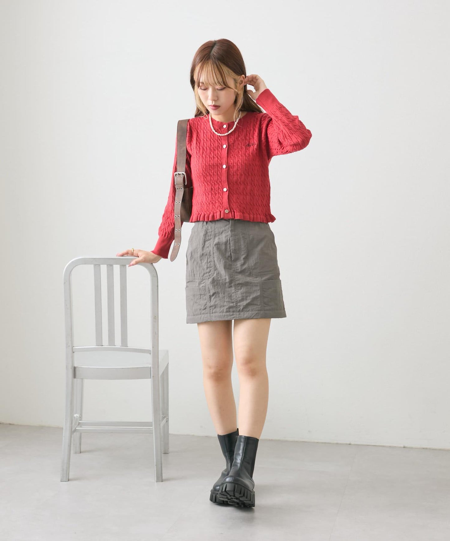 【w closet】多功能工裝裙