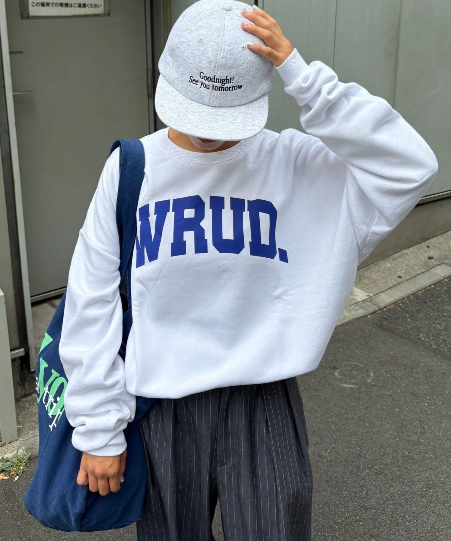 WRUD.寬鬆版型標誌衛衣