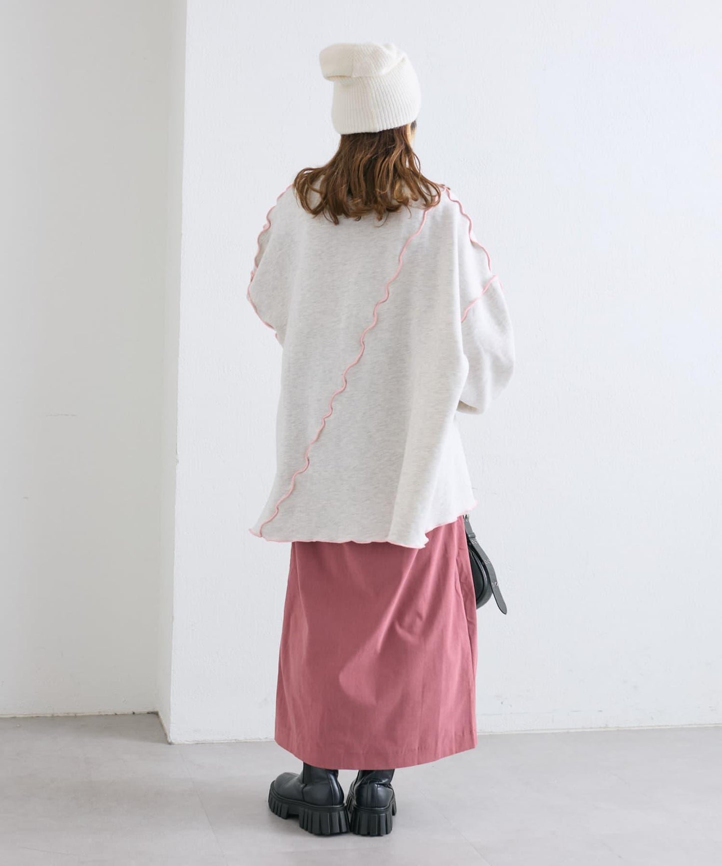 【w closet】開叉長裙