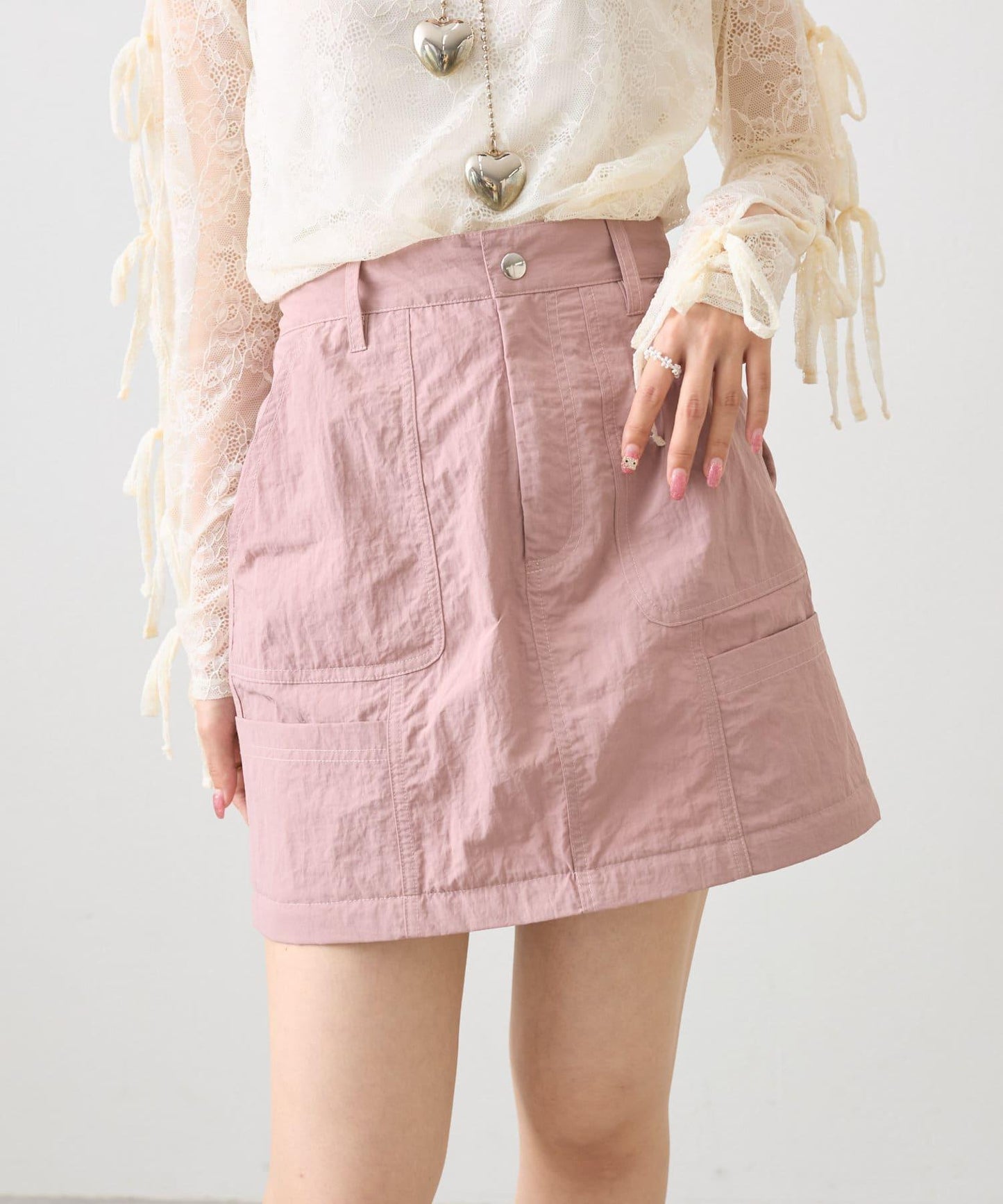 【w closet】多功能工裝裙