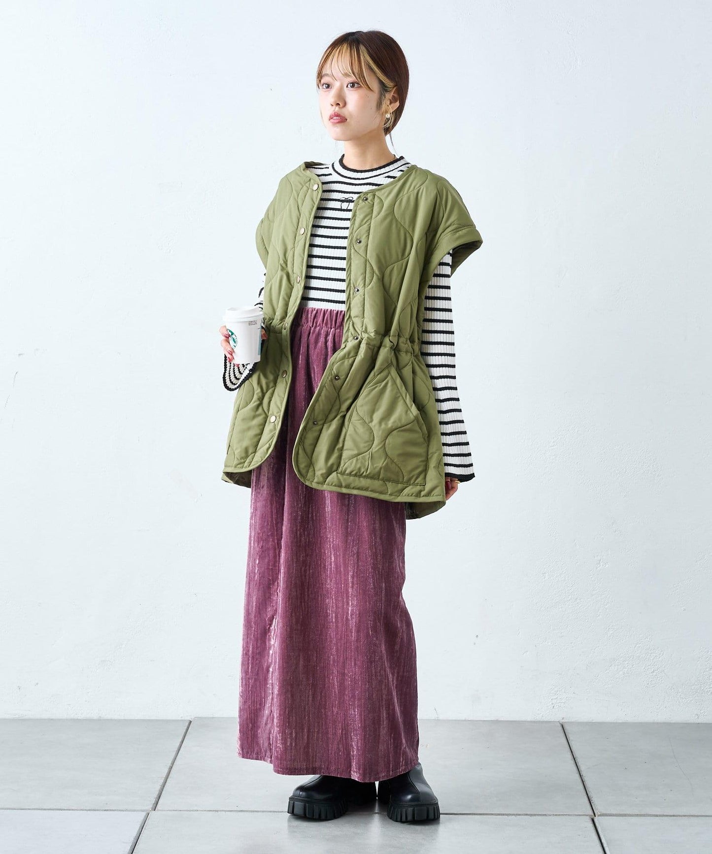 蝴蝶結刺繡羅紋針織衫