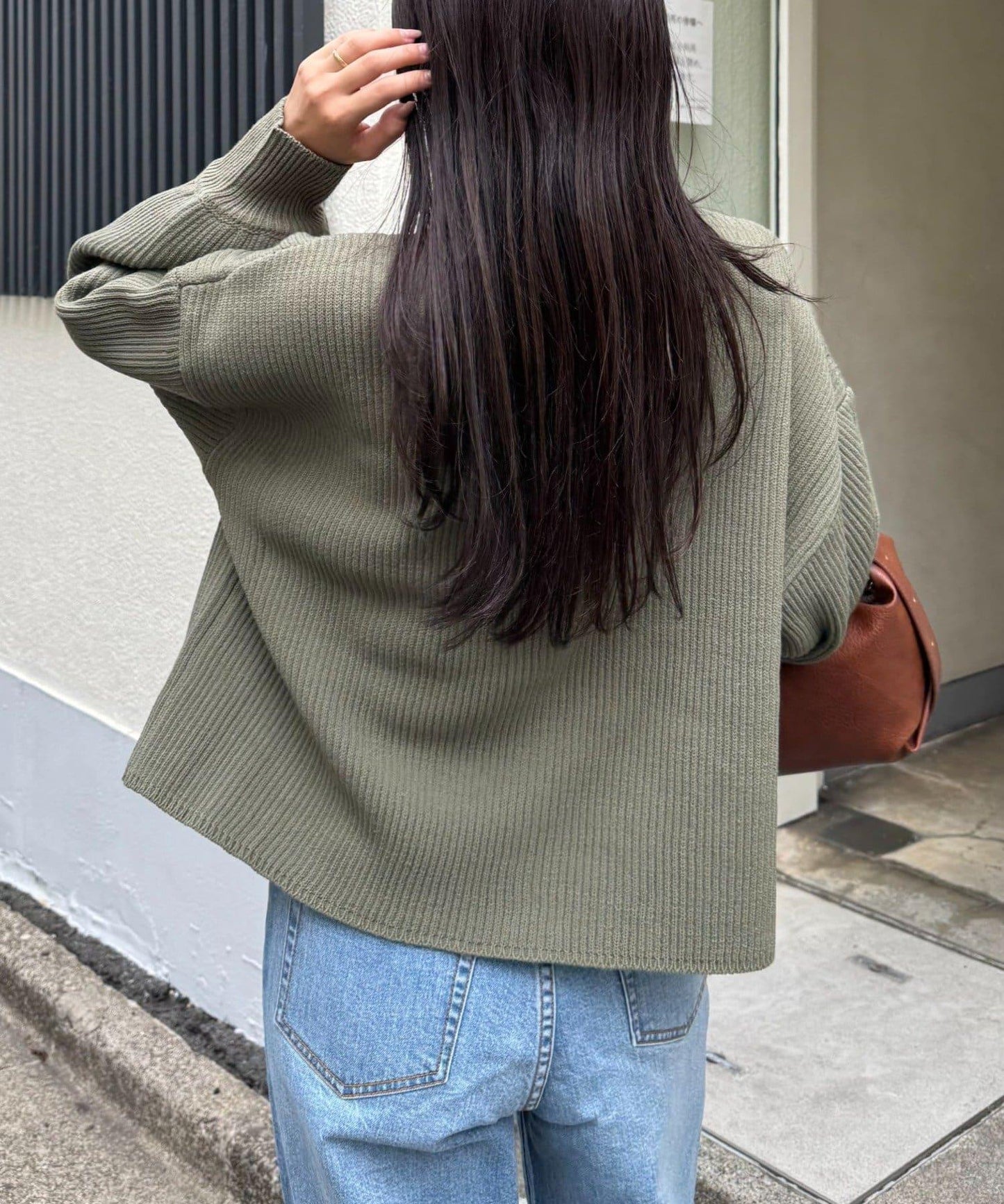 W彈力雙拉鍊針織開衫