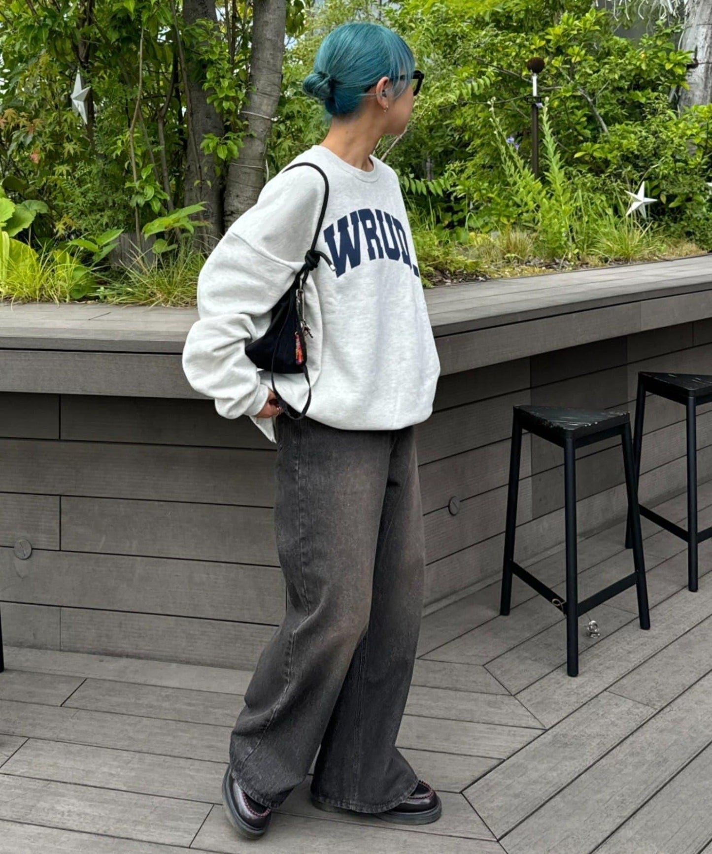 WRUD.寬鬆版型標誌衛衣