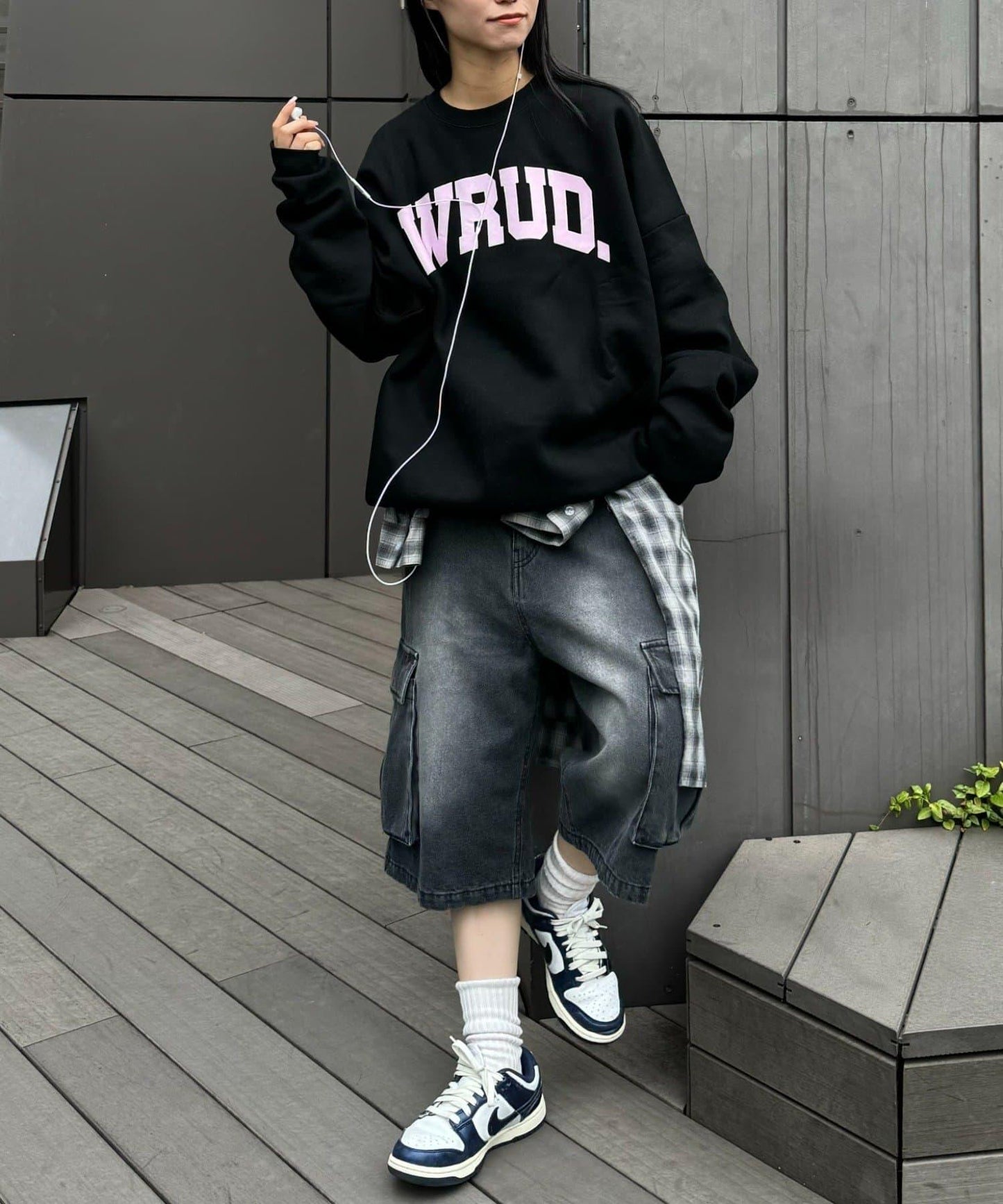 WRUD.寬鬆版型標誌衛衣