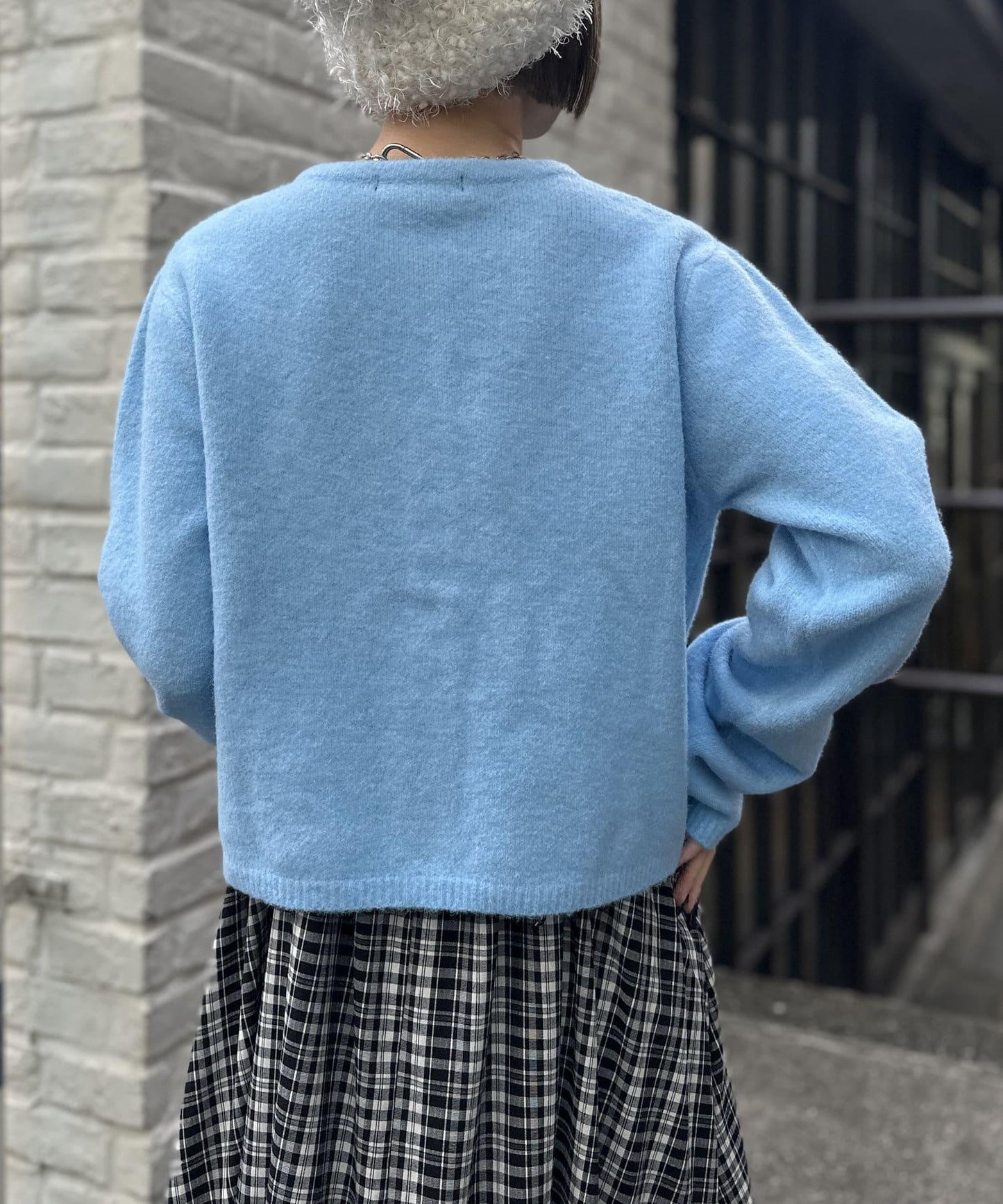 【w closet】標誌牌針織開衫