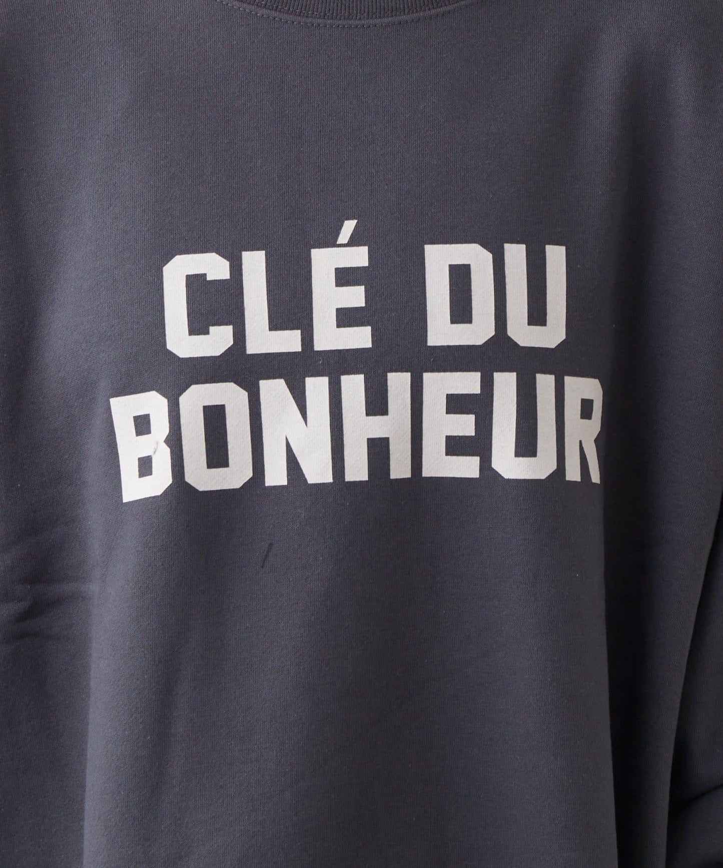 CLE'DU寬鬆版型字母印花衛衣