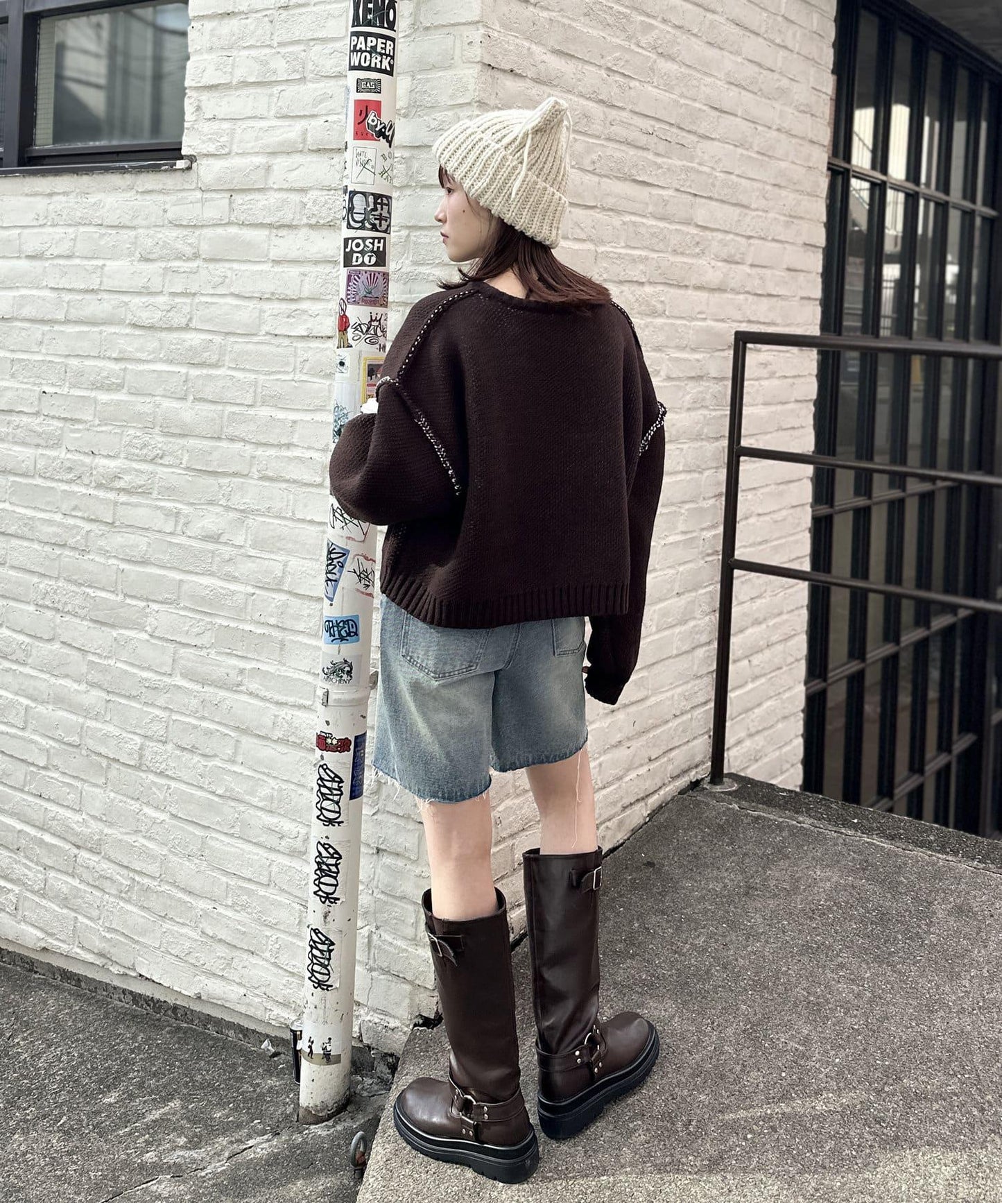 【w closet】機車短褲