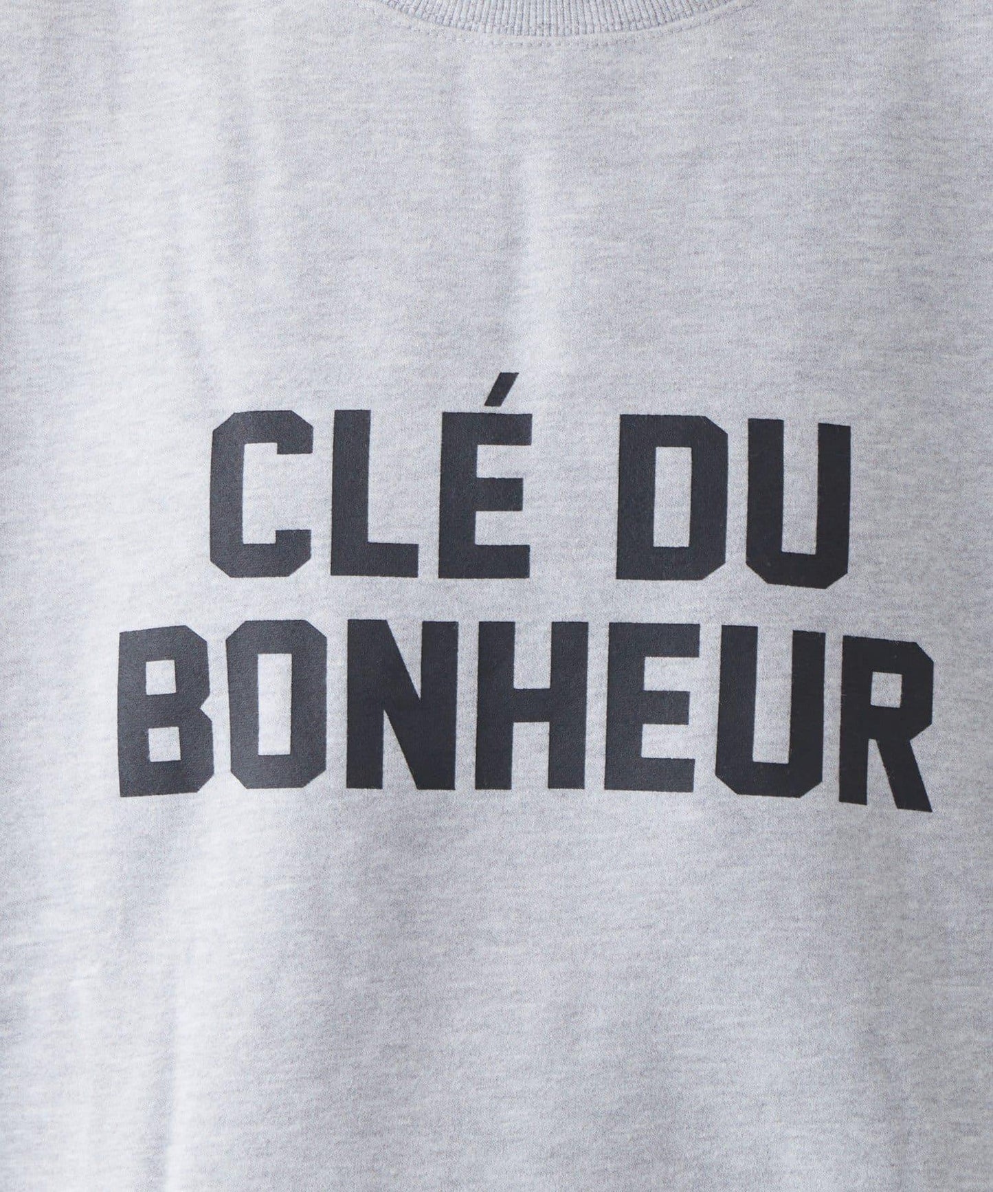 CLE'DU寬鬆版型字母印花衛衣