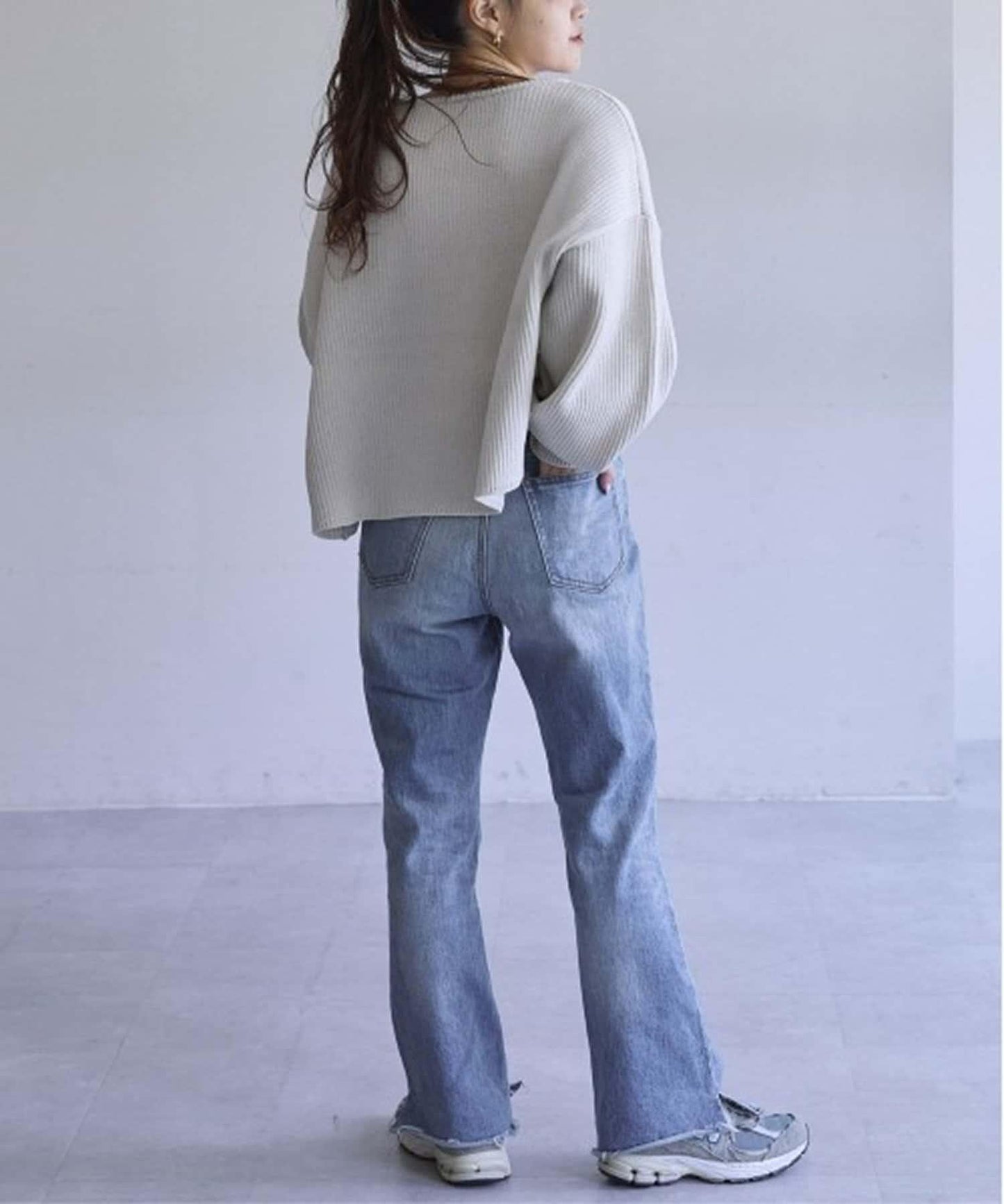 W彈力雙拉鍊針織開衫