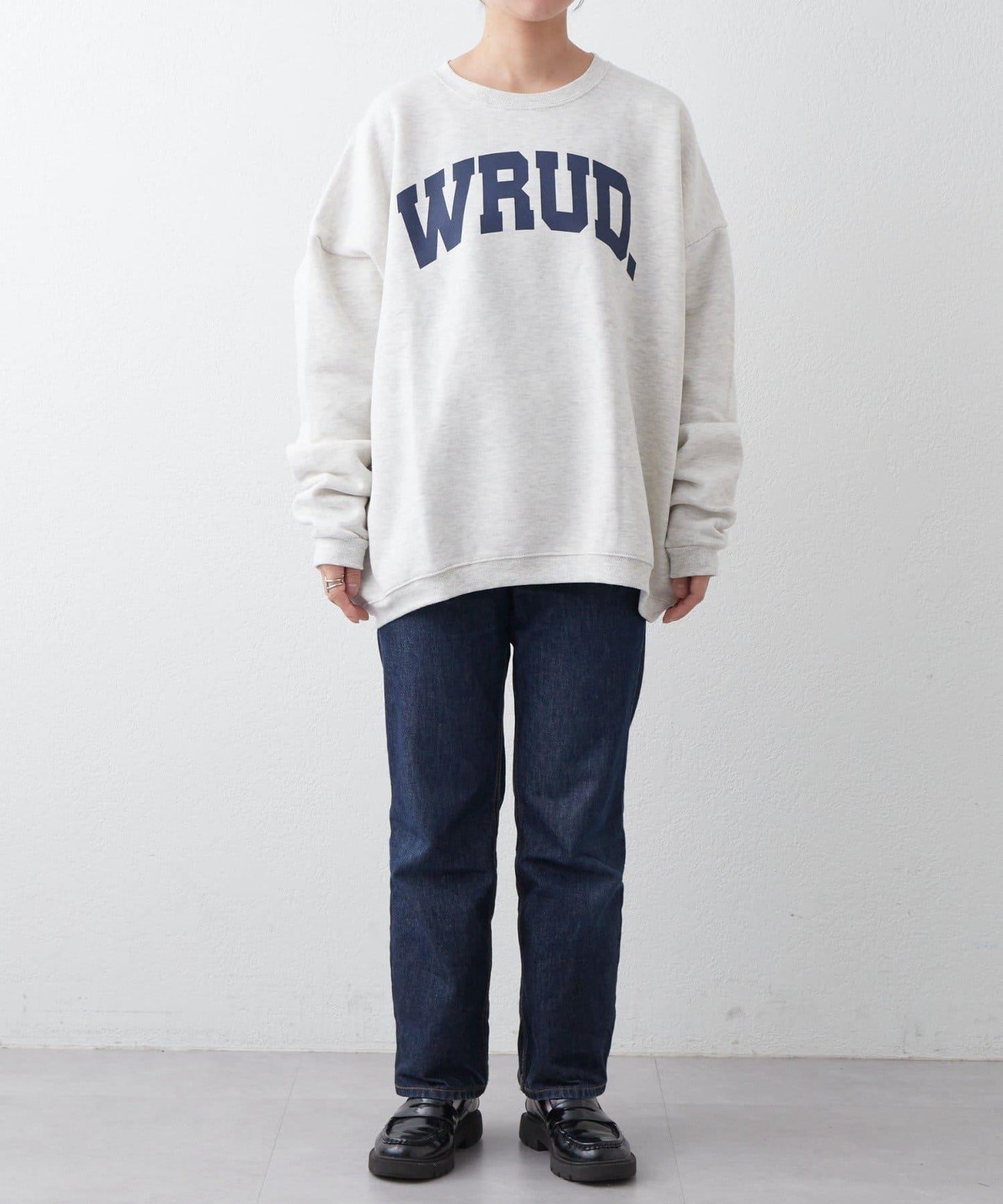 WRUD.寬鬆版型標誌衛衣