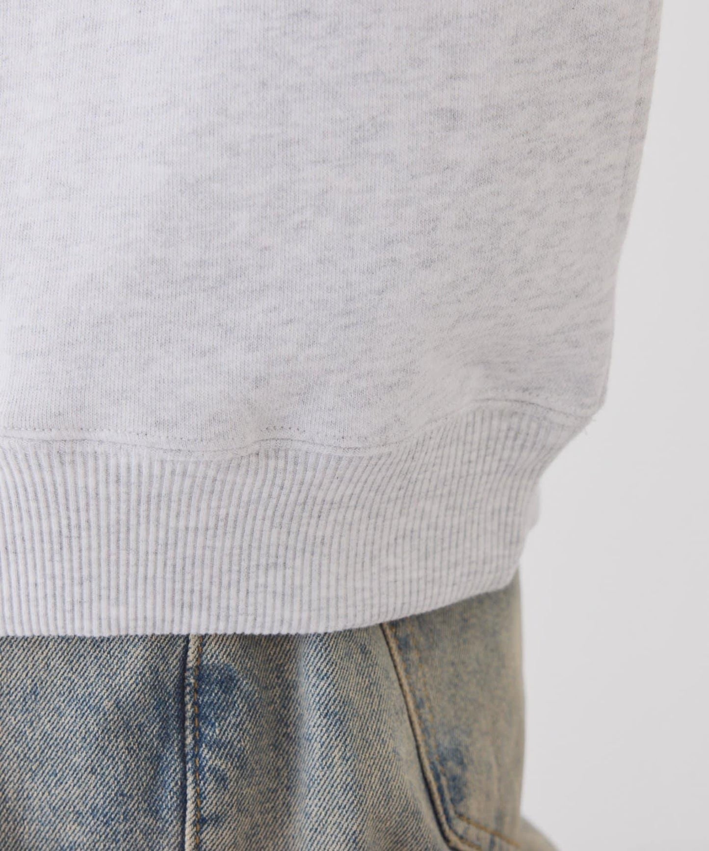 【DISCUS】加絨半拉鍊連帽衛衣