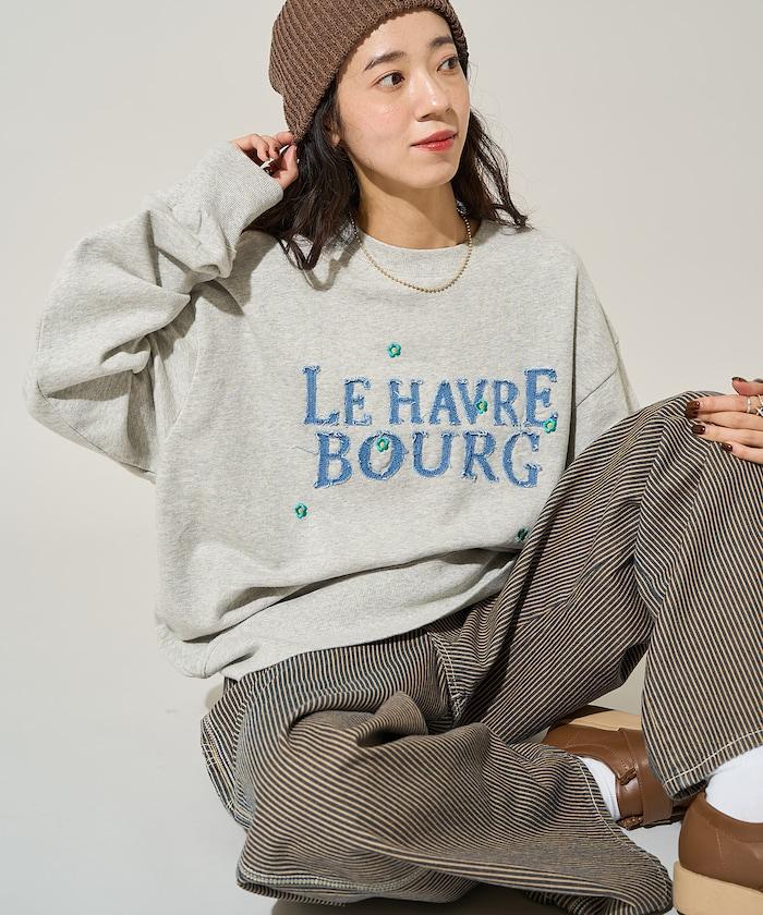 牛仔標誌雛菊衛衣