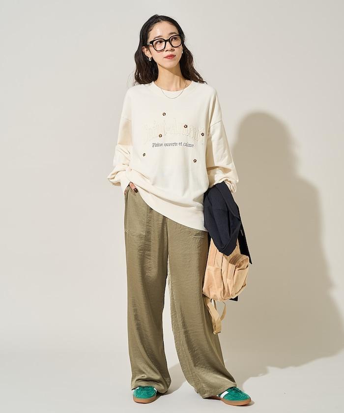 牛仔標誌雛菊衛衣