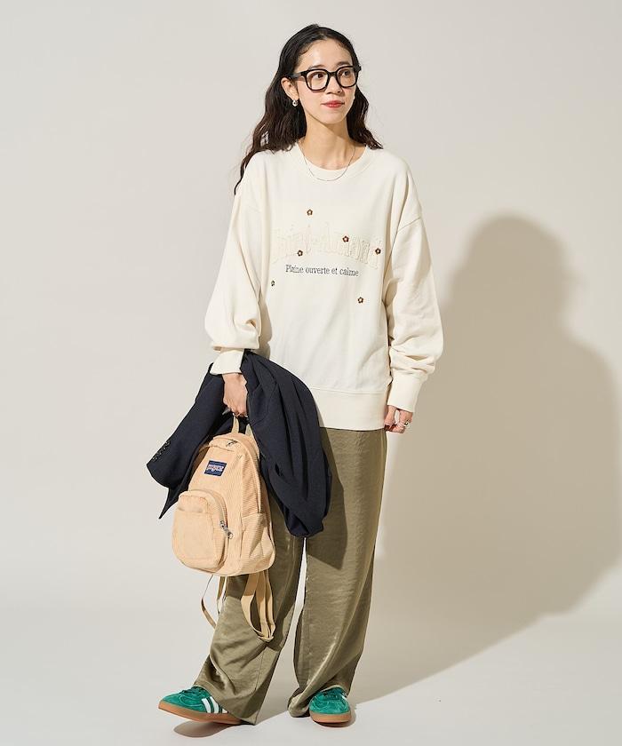 牛仔標誌雛菊衛衣