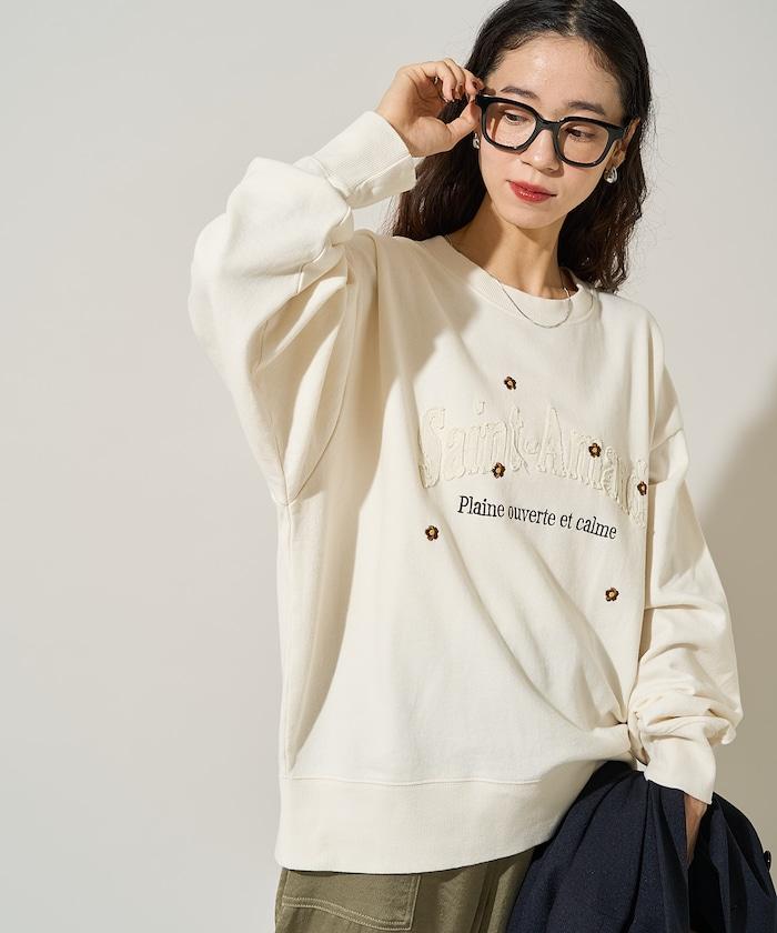 牛仔標誌雛菊衛衣