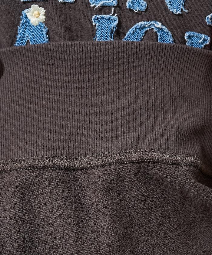 牛仔標誌雛菊衛衣