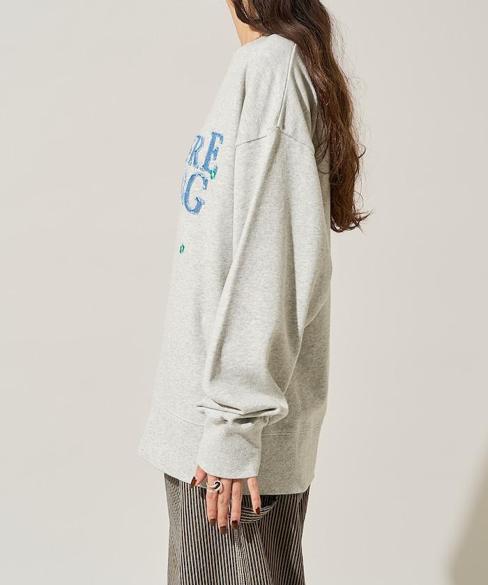 牛仔標誌雛菊衛衣