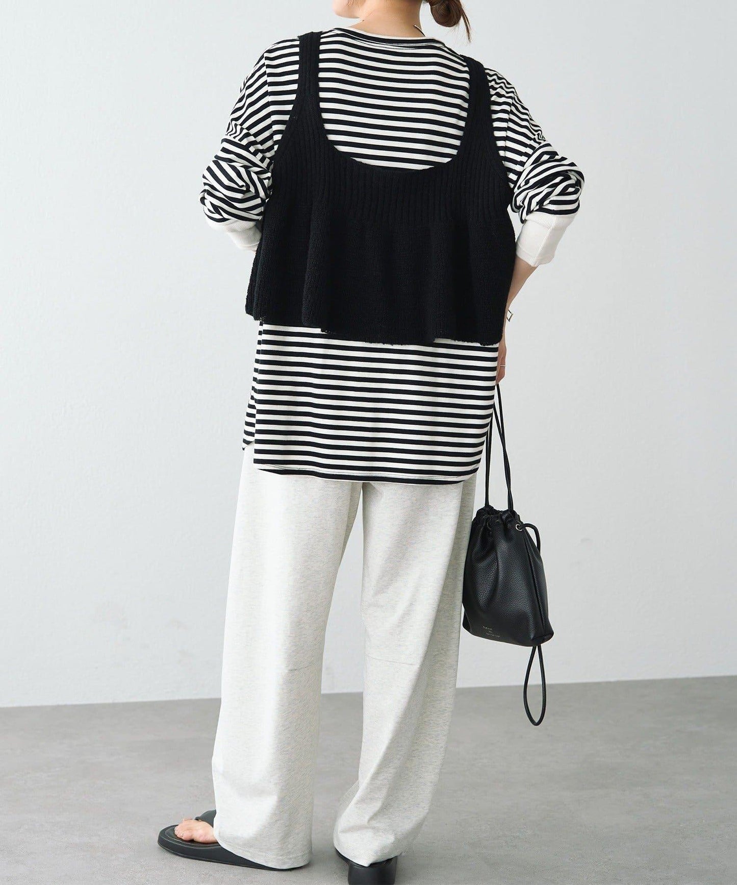 【25AW新色展開/リバイバル】ニットフレアビスチェ