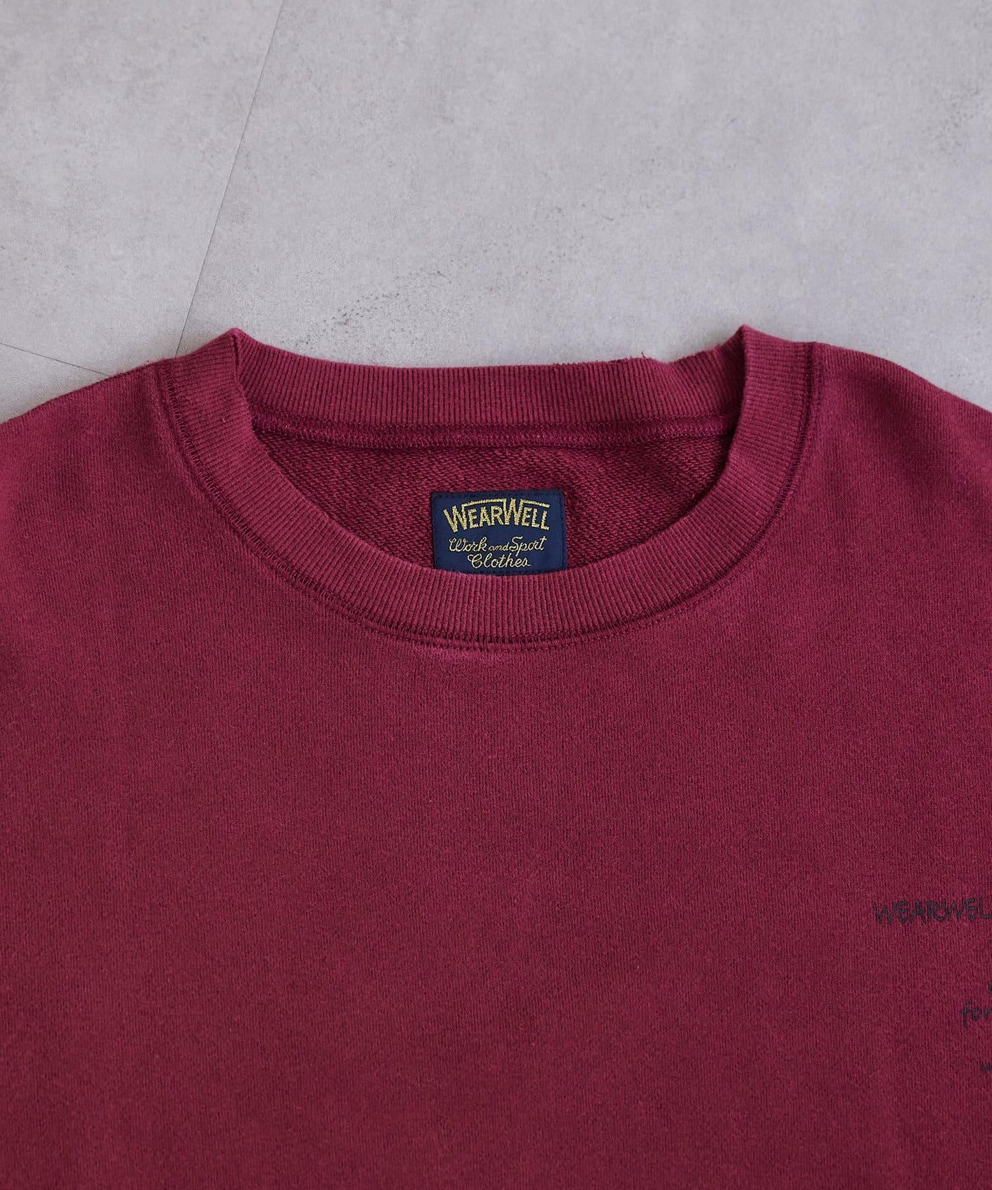 【Discoat】WEARWELL復古工藝衛衣