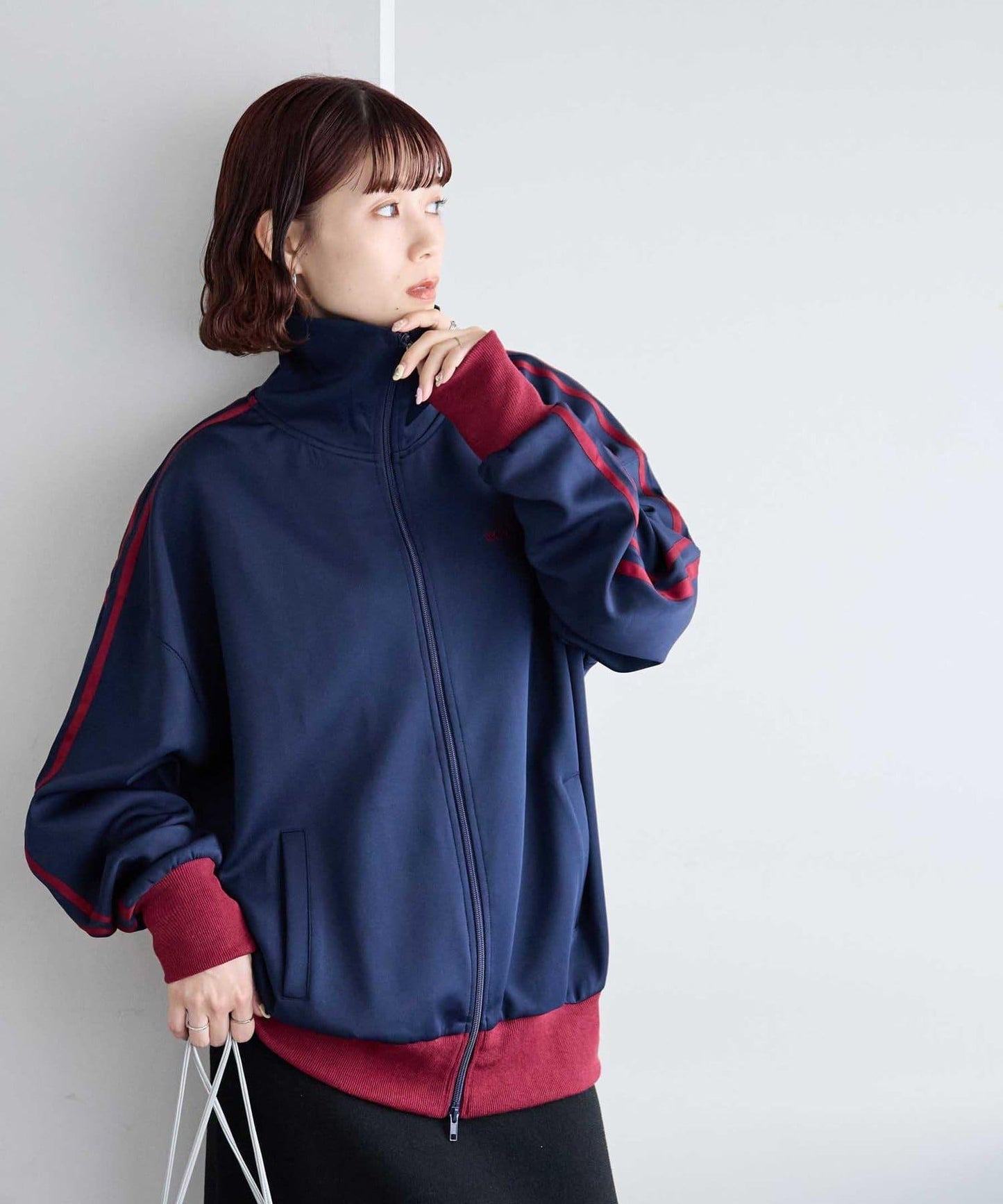 【Discoat】單點刺繡運動夾克