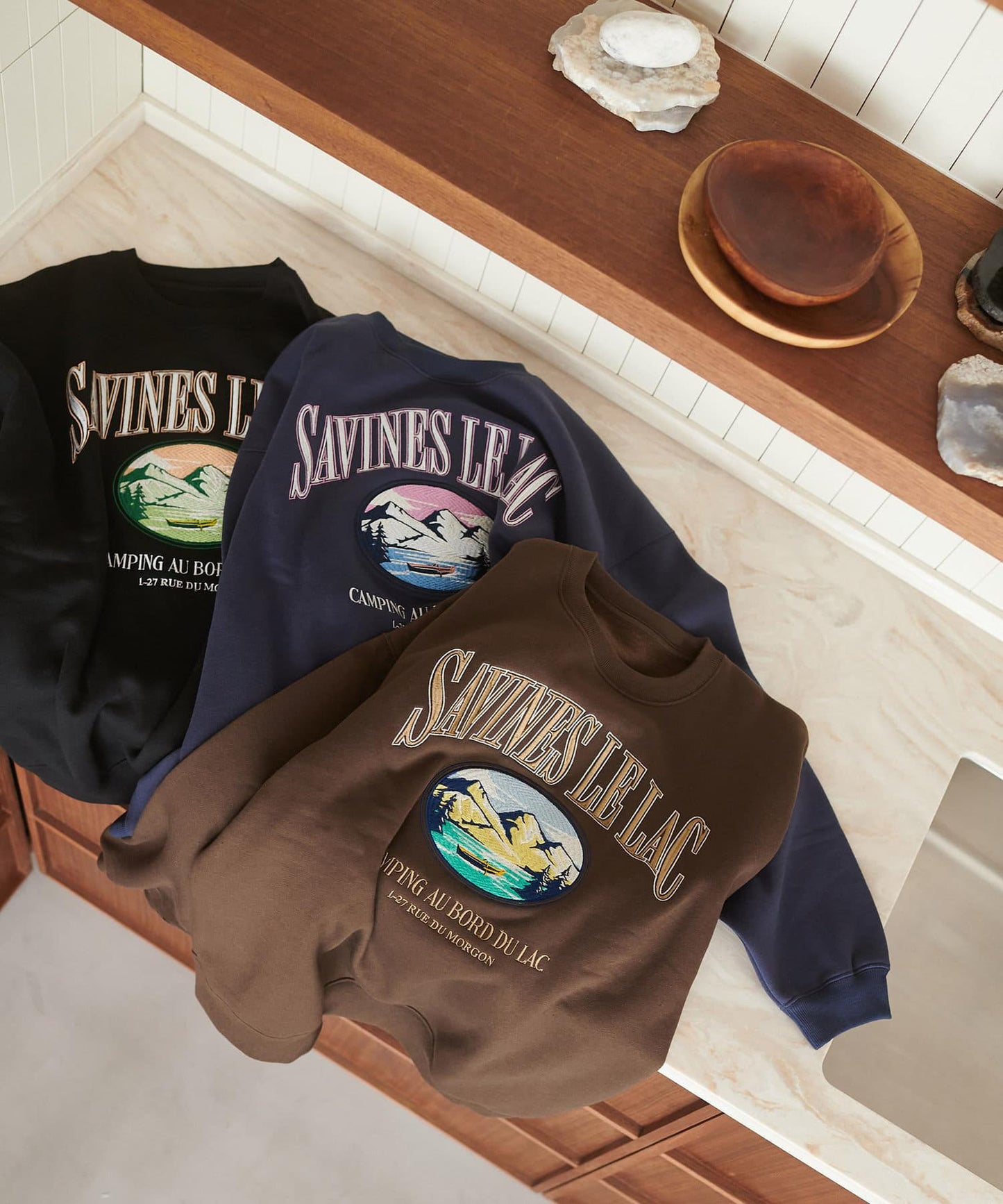 【Discoat】紀念款山脈刺繡衛衣