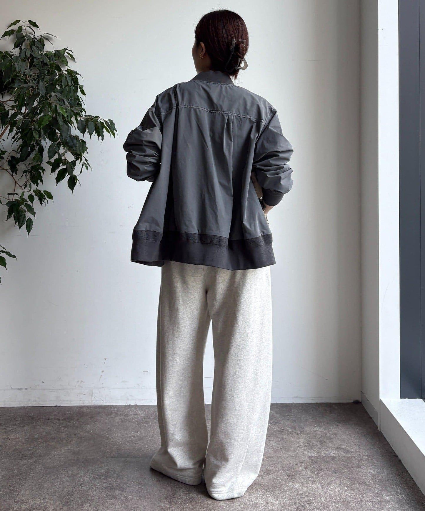 水洗染色MA1夾克