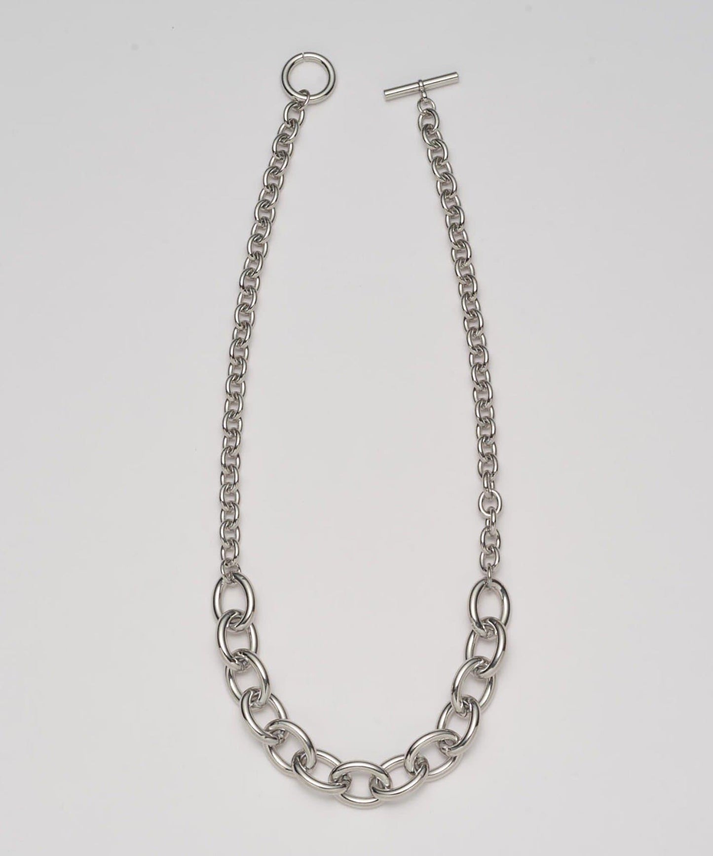 Ah Necklace / 02(拼接鏈條項鍊)