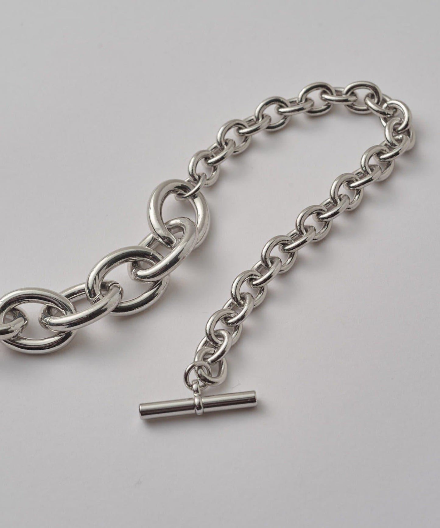 Ah Necklace / 02(拼接鏈條項鍊)