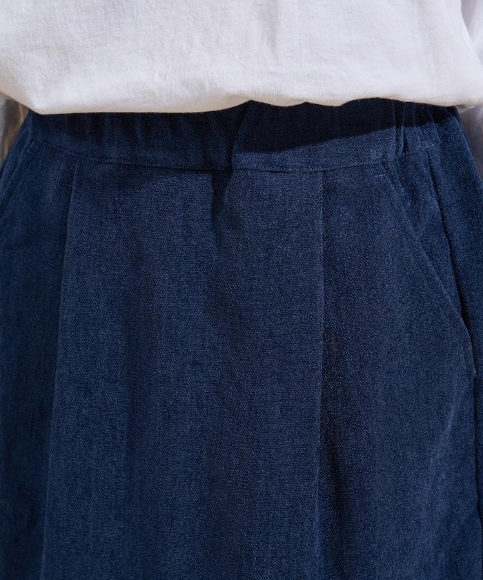 平紋燈芯絨半身裙/燈芯絨長款半身裙
