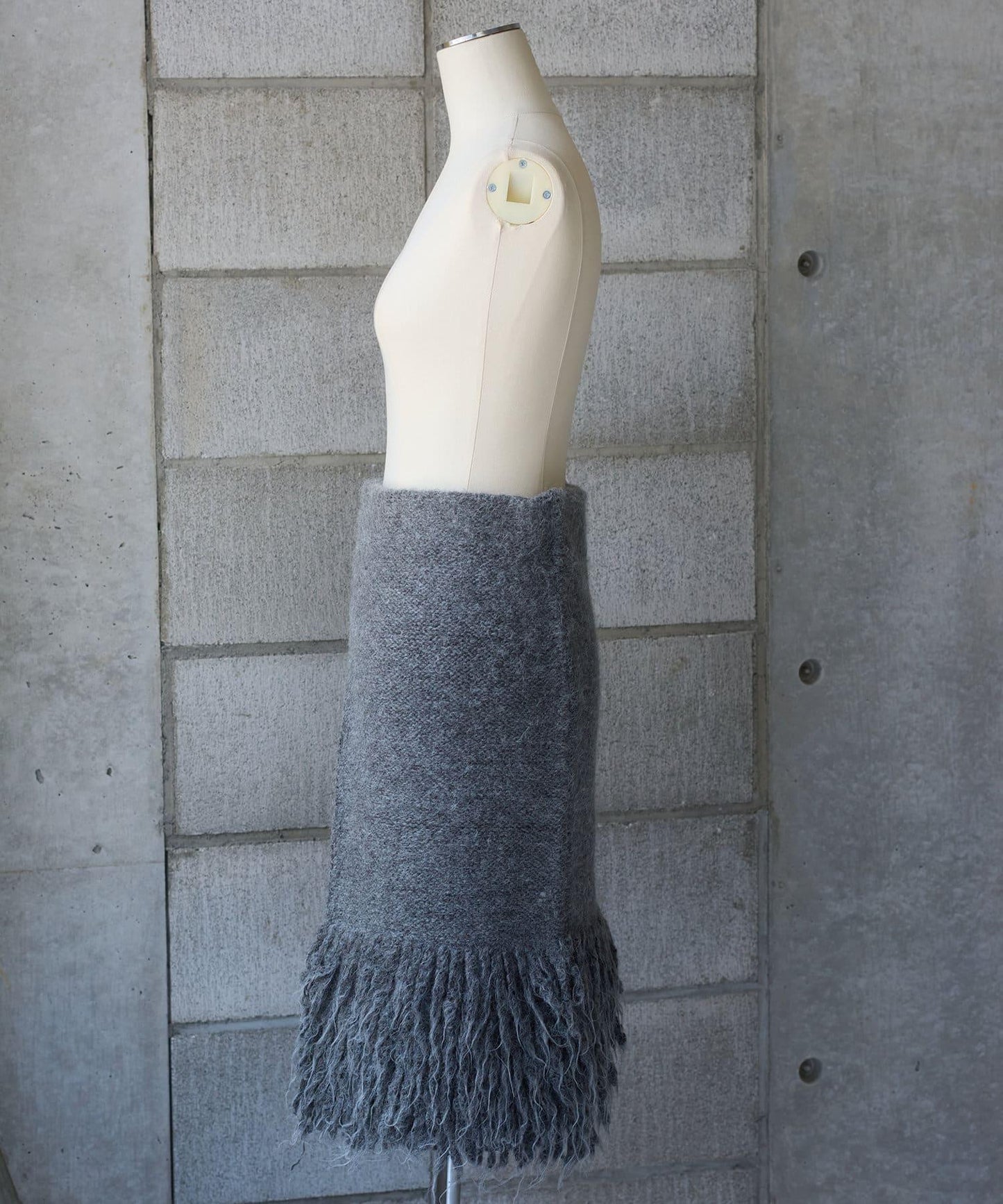 【Pasterip】流蘇針織多穿法半身裙