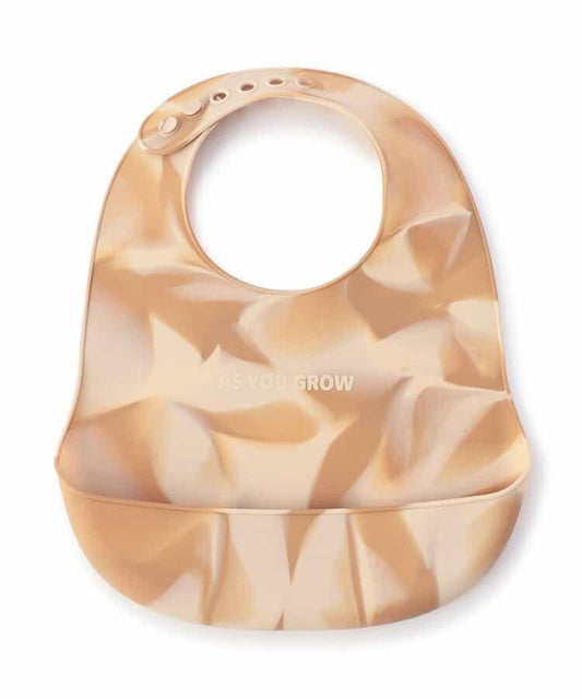 大理石紋硅膠圍兜