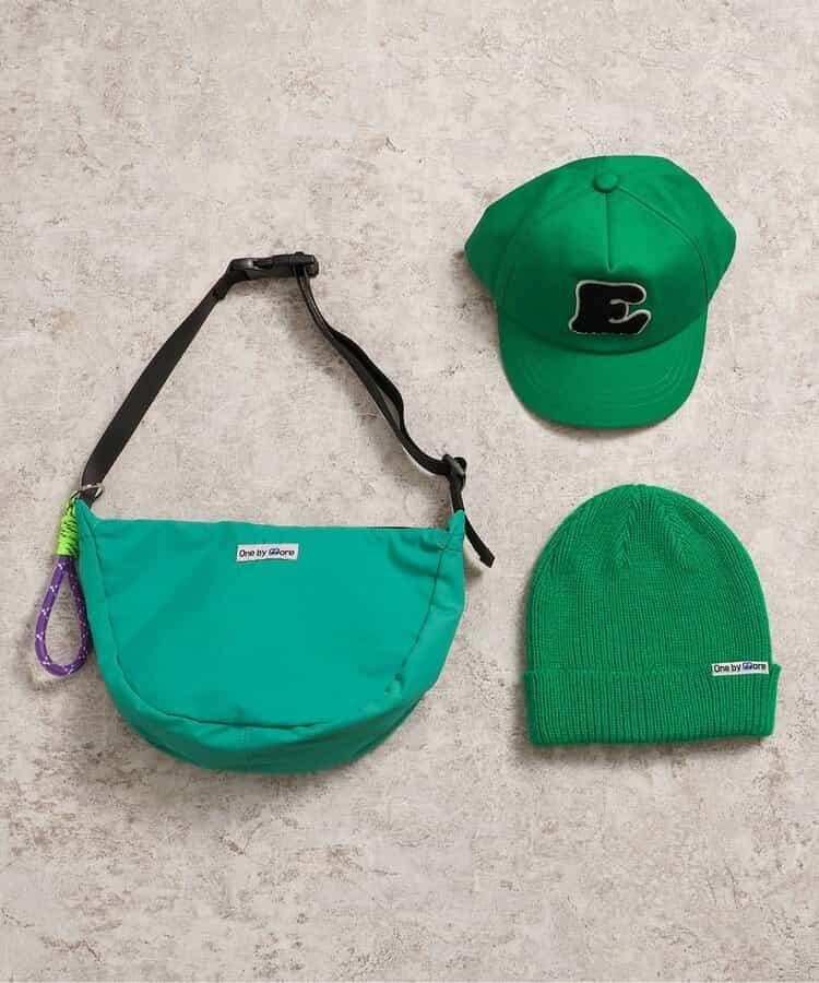 one by more 毛圈繡棒球帽