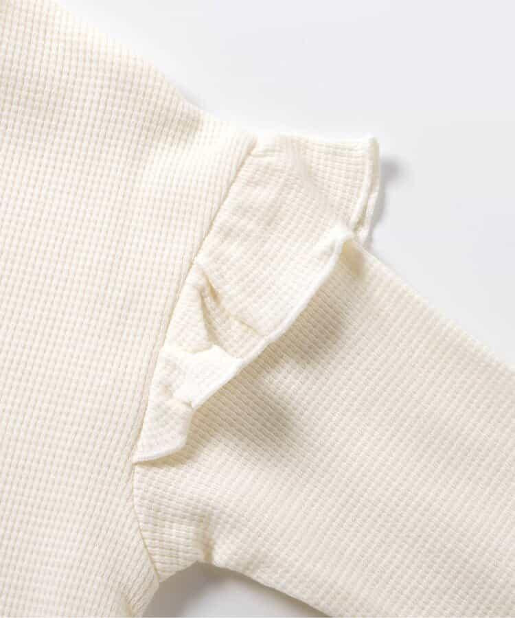 【リンク】帶亮片圖案華夫格家居服