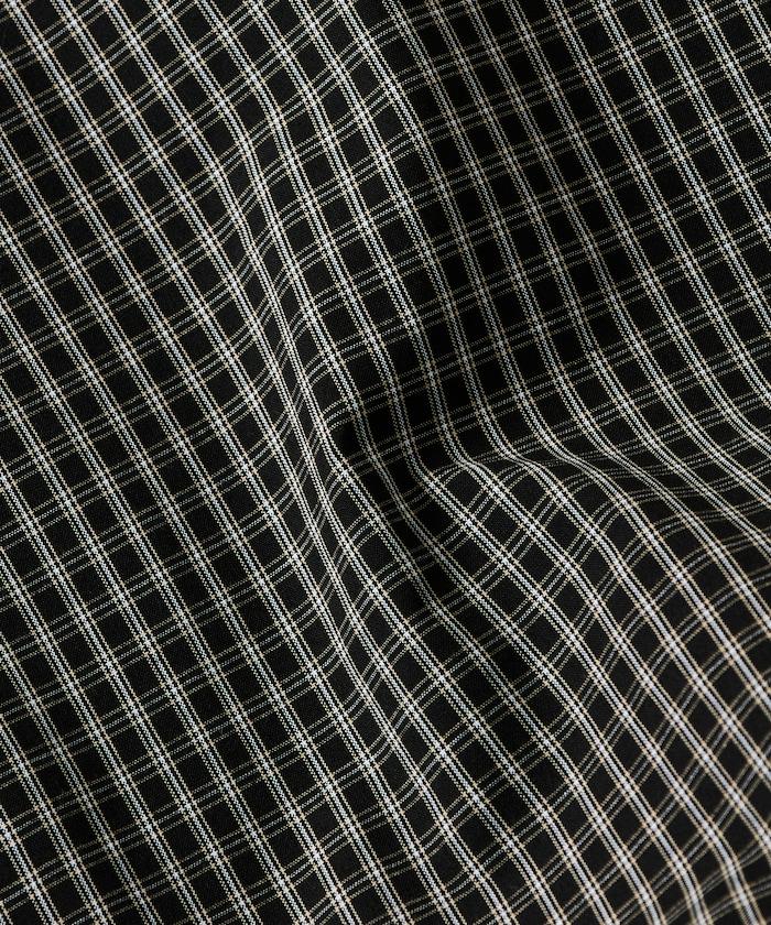 寬鬆版型抽繩常規領襯衫 / 下襬抽繩