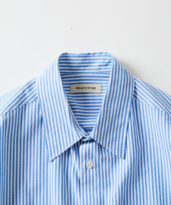 寬鬆版型抽繩常規領襯衫 / 下襬抽繩