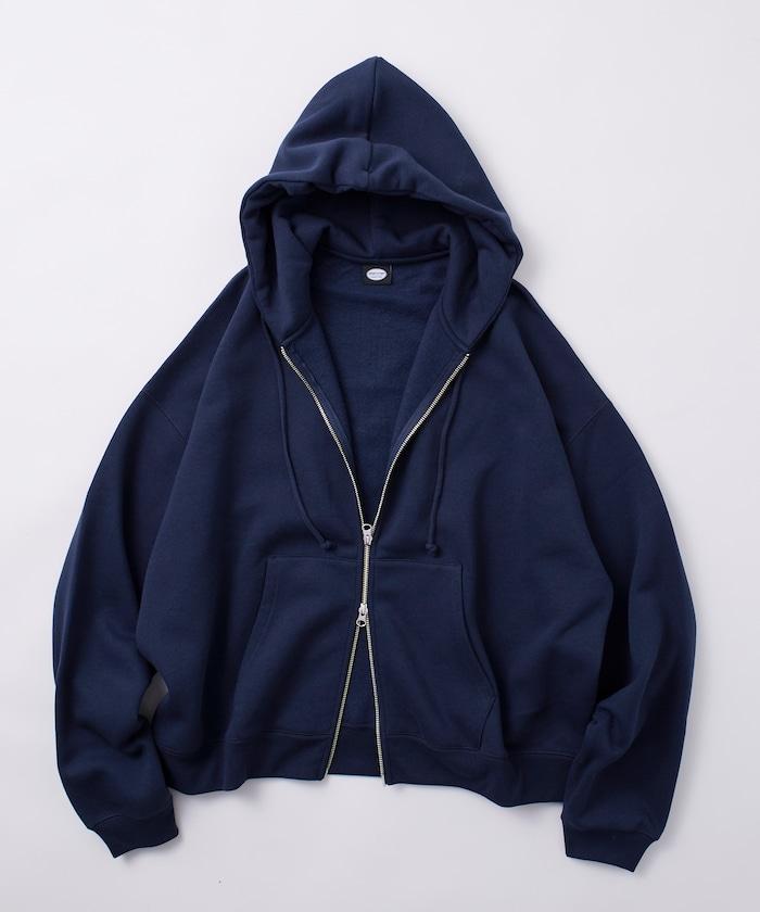 リラックスフィット ジップアップ パーカー 【限定展開】