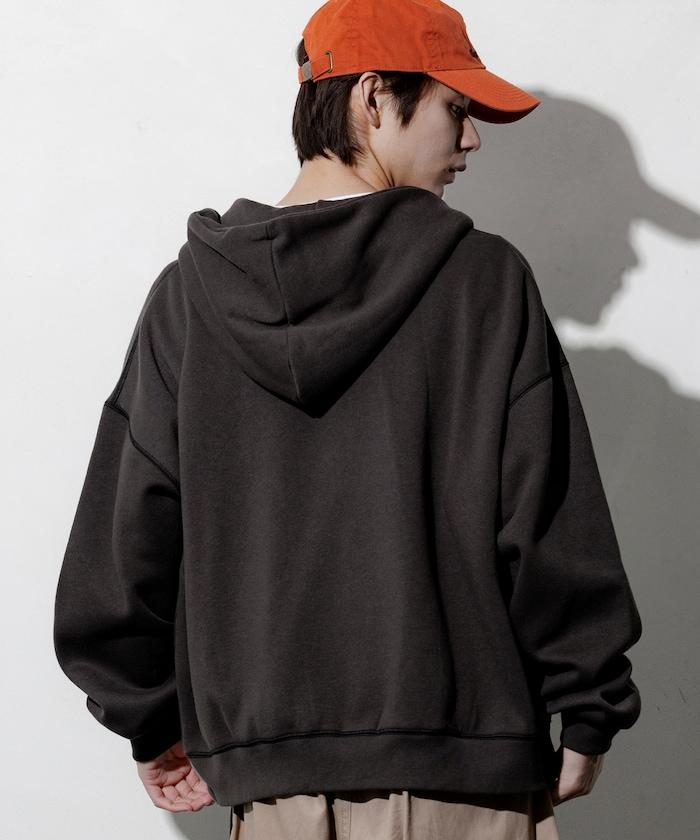 リラックスフィット ジップアップ パーカー 【限定展開】