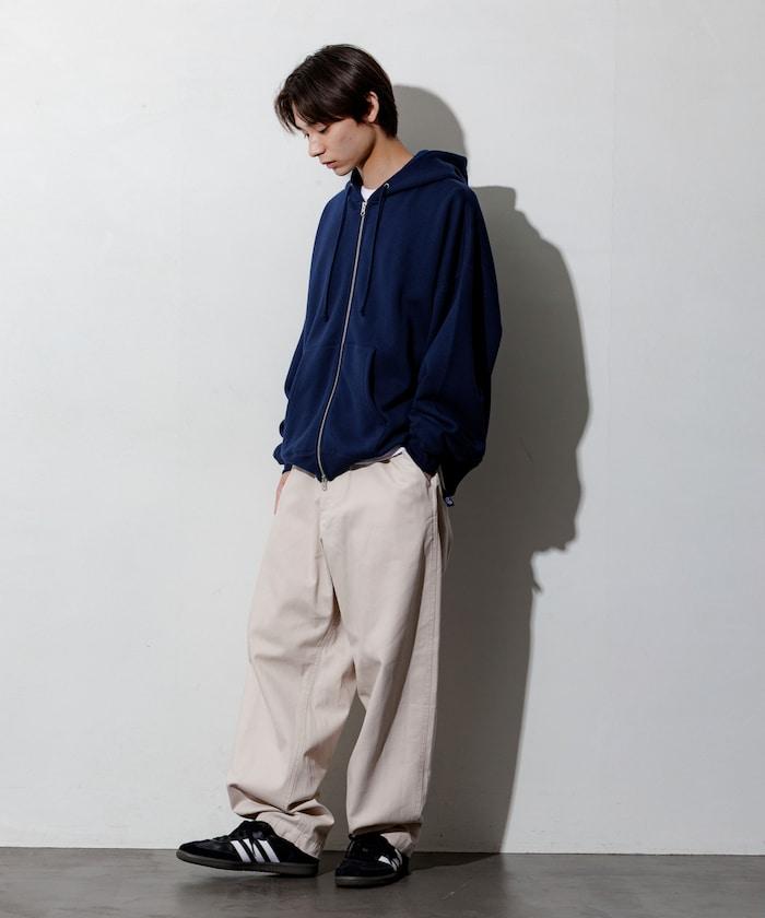 リラックスフィット ジップアップ パーカー 【限定展開】