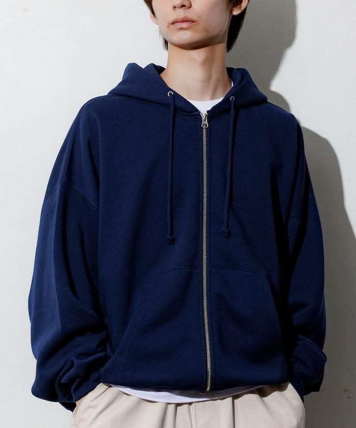 リラックスフィット ジップアップ パーカー 【限定展開】